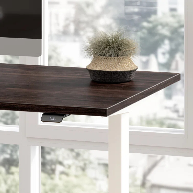 Bush Business Furniture Move 60 Series Height Adjustable L Shaped Standing Desk