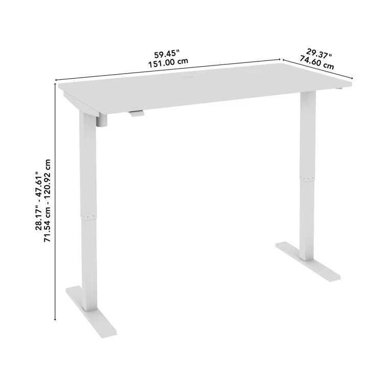 Bush Business Furniture Move 40 Series Electric Height Adjustable Standing Desk