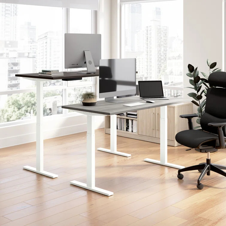 Bush Business Furniture Bush Business Furniture Move 60 Series Height Adjustable L Shaped Standing Desk