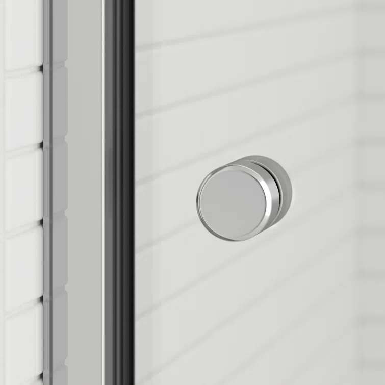 Rotolo 60" W x 70" H Semi-Frameless Shower Door