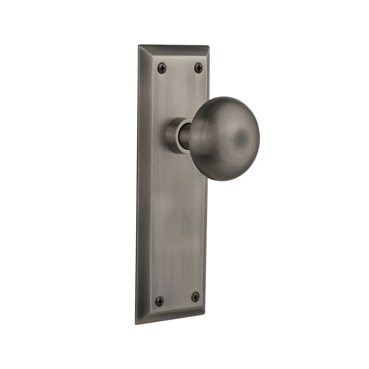 New York Plate with New York Door Knob