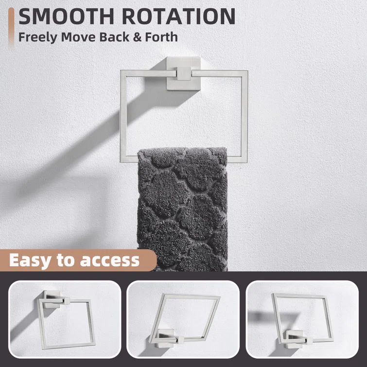 Wall Mounted Bathroom Towel Ring
