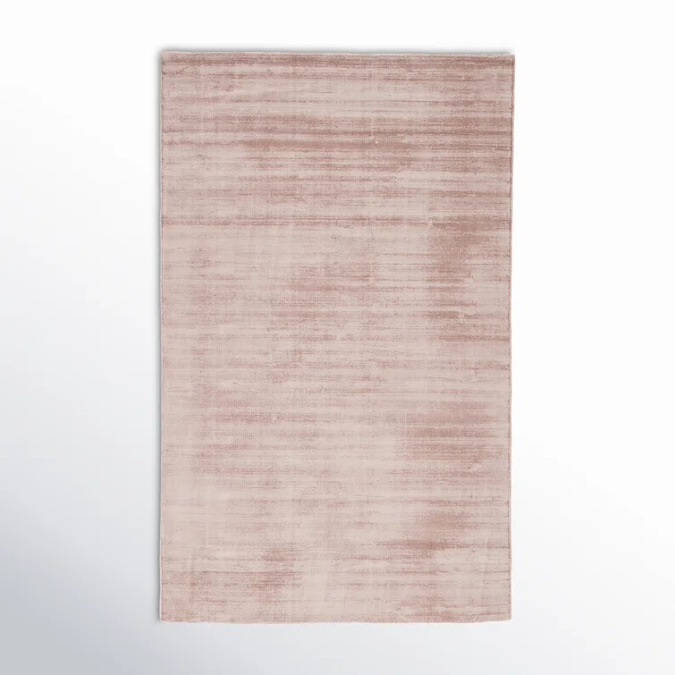 Oath Viscose Pink Rug