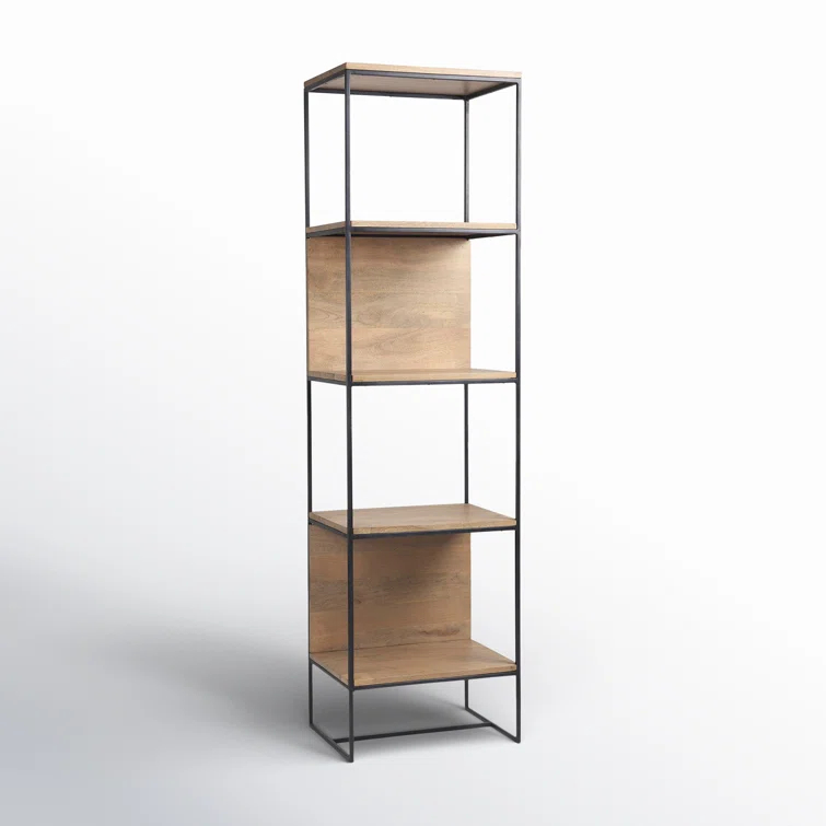 Sagan Narrow Etagere Bookcase