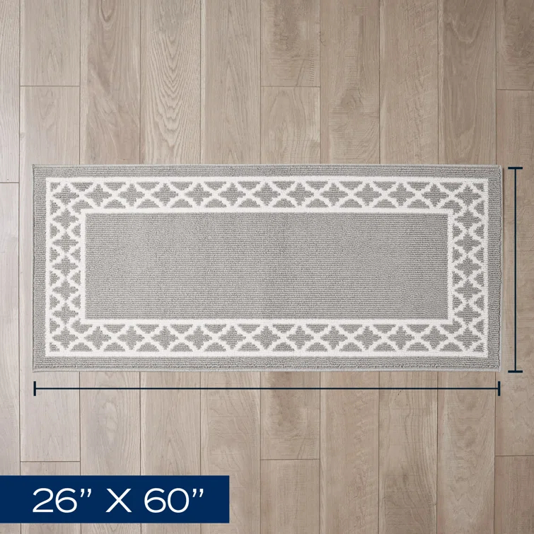 Nautica Collin Border All Loop Tufted Runner and Accent Rugs