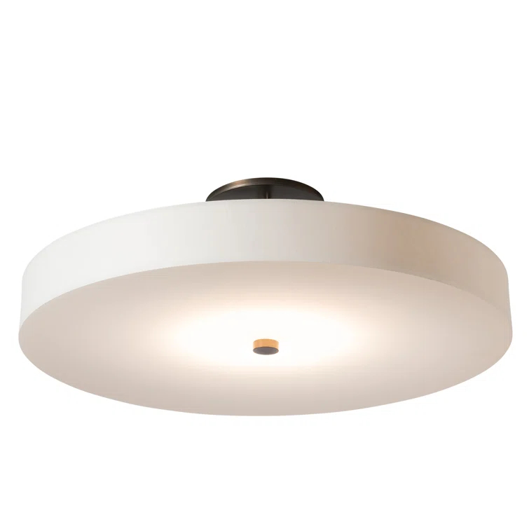 Disq 1 - Light 23" LED Semi Flush Mount