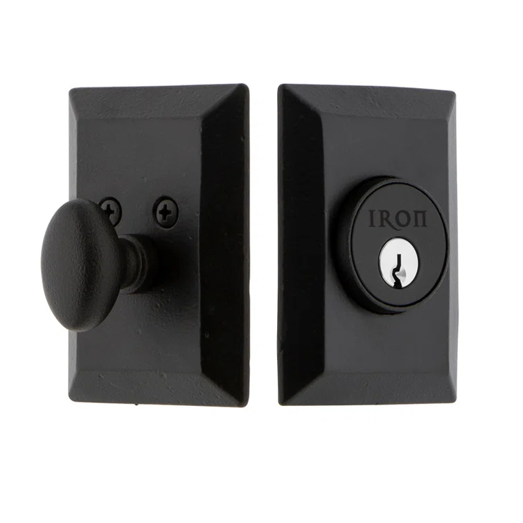 Ageless Iron Single Cylinder Deadbolt