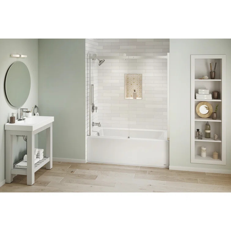 SIGNATURE® Rectangle Flat Front 6032 Removable Skirted Soaking