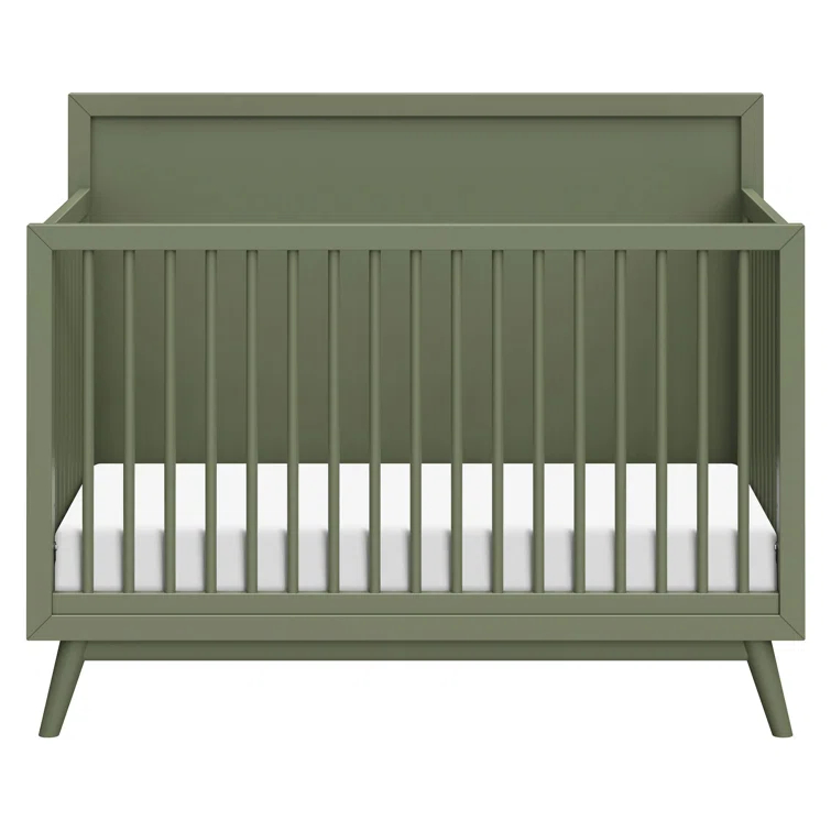 Palma 4-in-1 Convertible Crib with Toddler Bed Conversion Kit