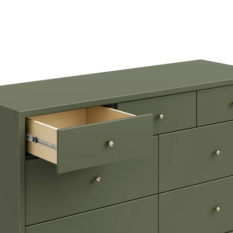 Palma 7 Drawer 53" W Double Dresser