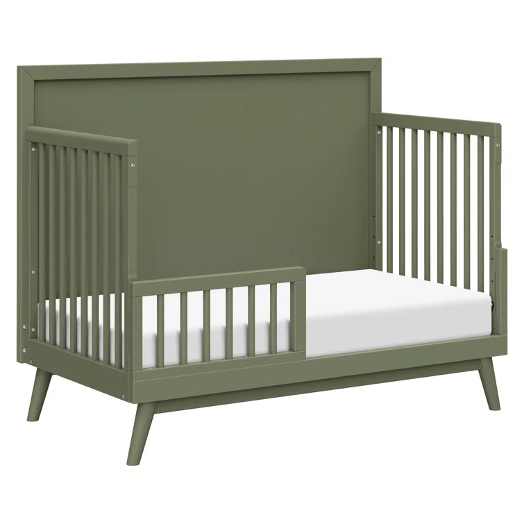 Palma 4-in-1 Convertible Crib with Toddler Bed Conversion Kit