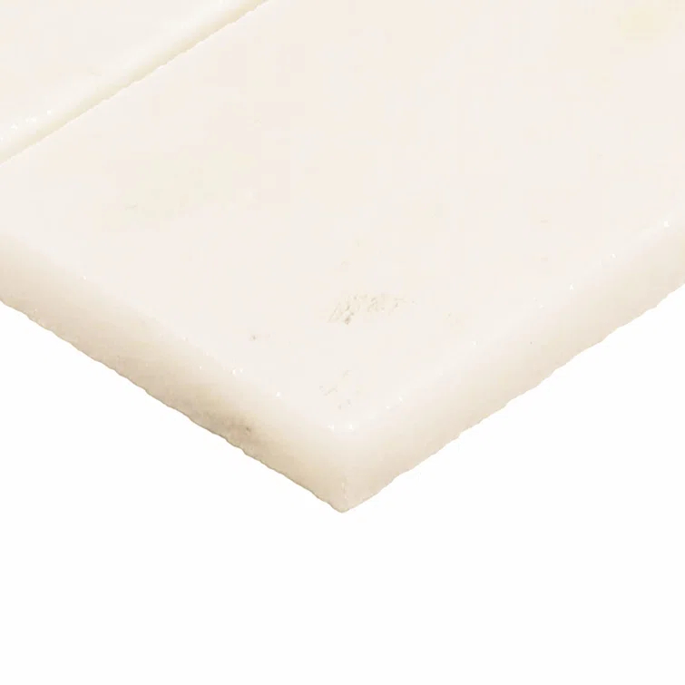 Gamma 2" x 6" Natural Stone Herringbone Wall and Floor Mosaic Tile (Set of 10)