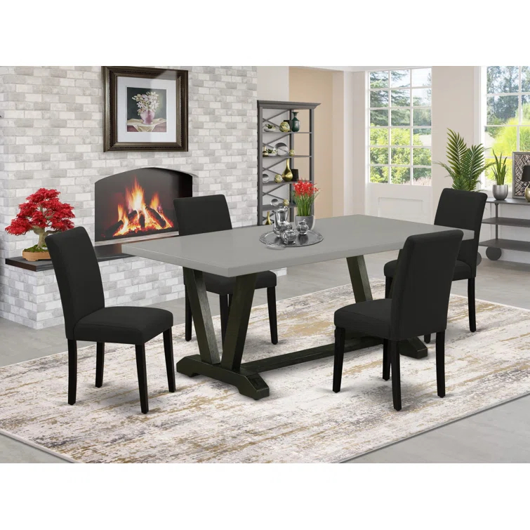 - Person Trestle Dining Set