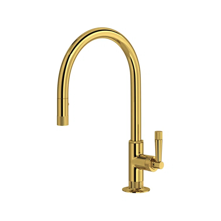 Graceline Pull-Down Kitchen Faucet With C-Spout