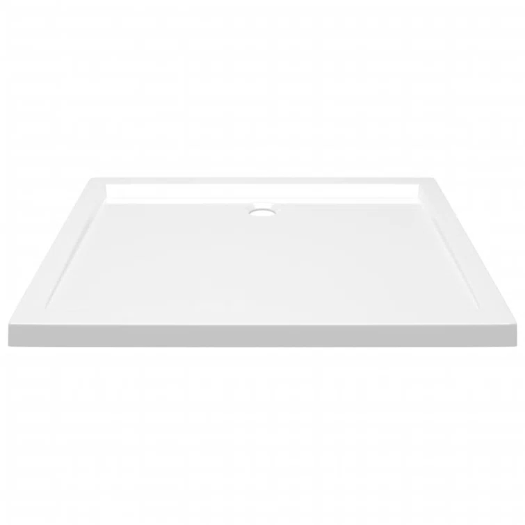 vidaXL Shower Base Tray, Non-slip Bathroom Shower Pan, Reinforced ABS