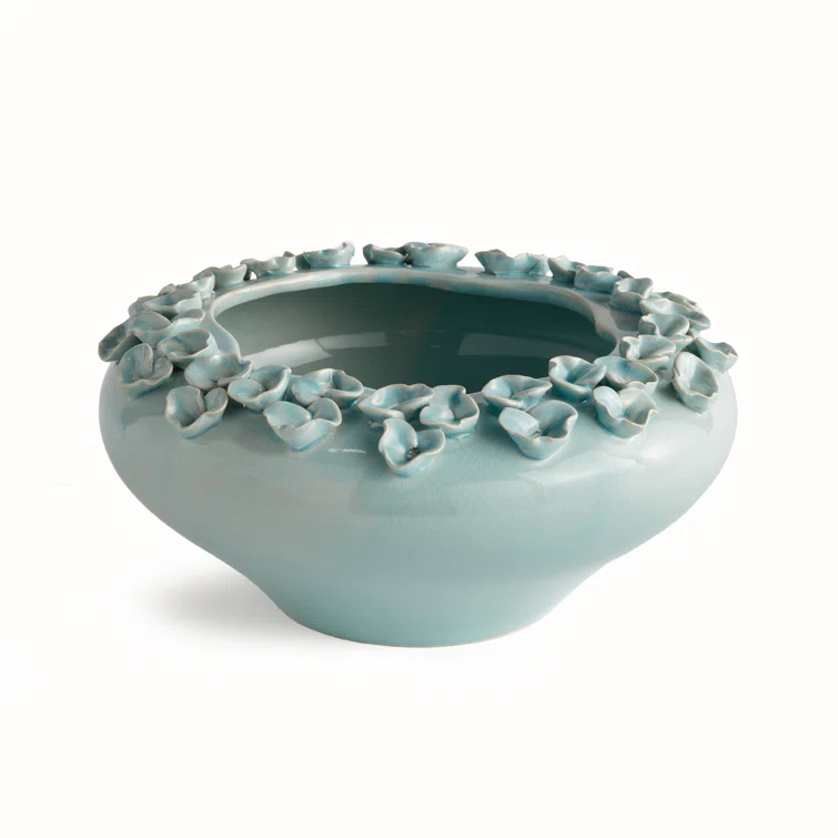 Petite Handmade Clay Decorative Bowl