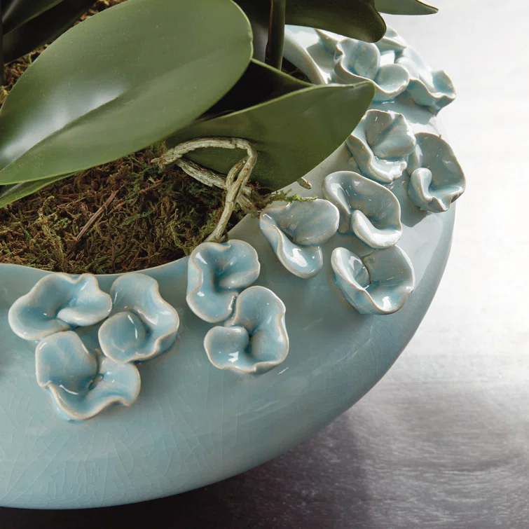 Petite Handmade Clay Decorative Bowl
