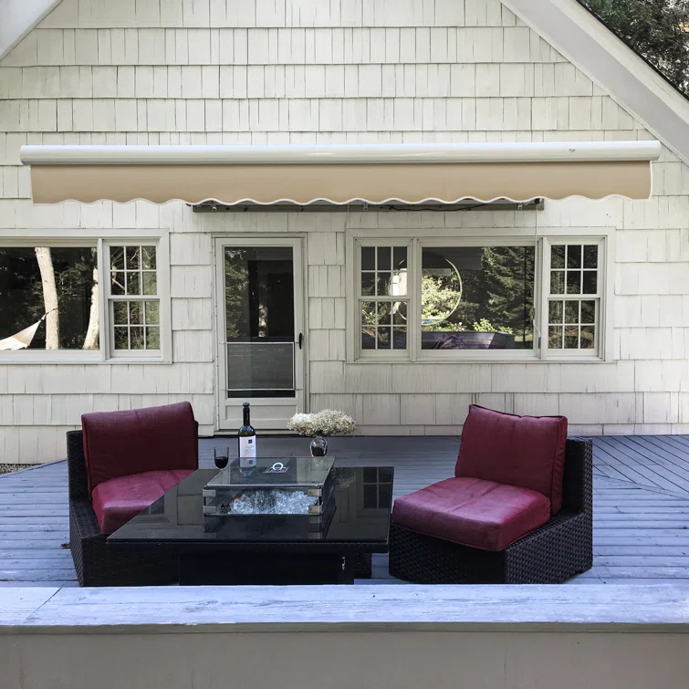 Awntech Key West Patio Retractable Awning with Cassette