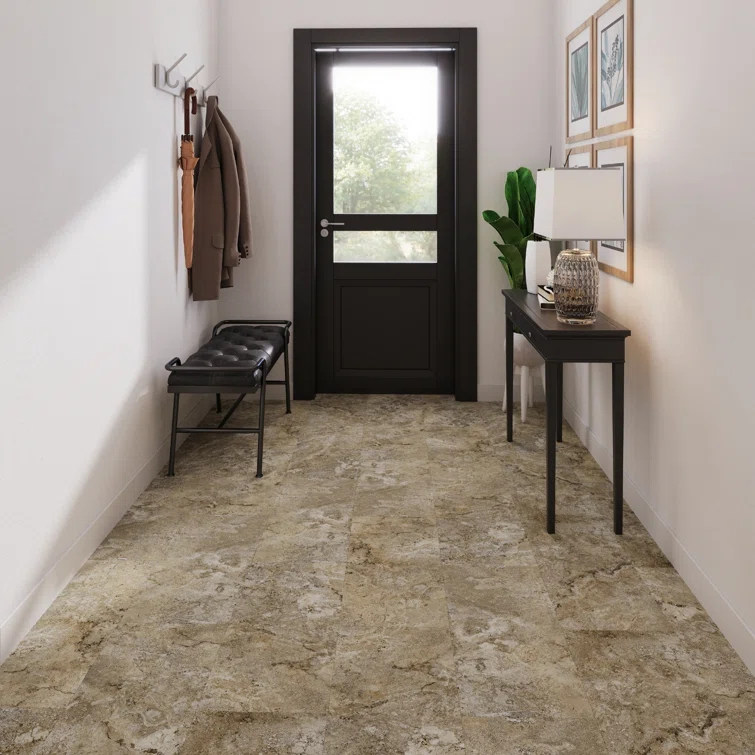 MaxCore Terra 22mil x 12" W x 24" L Click Lock Vinyl Tile Flooring