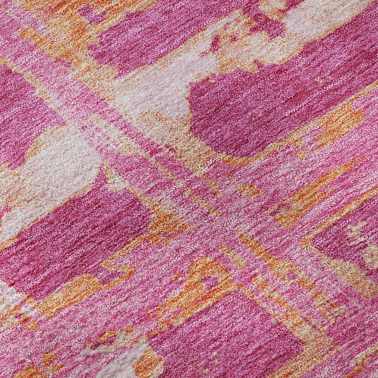 Premium Machine Washable Mayfield Blush Rug
