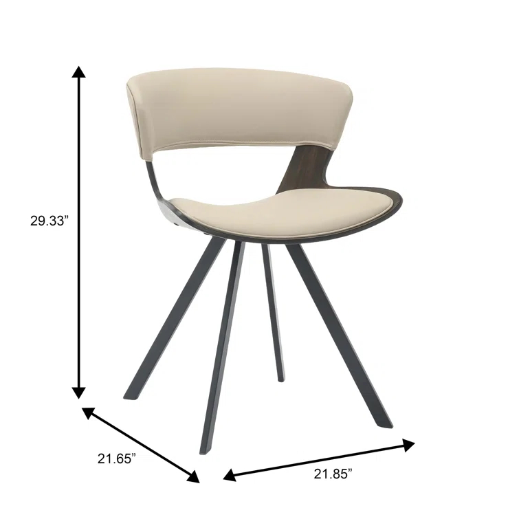 5-Piece Dining Set With Square Wooden Table In Natural Wood And 4 Upholstered Dining Chairs