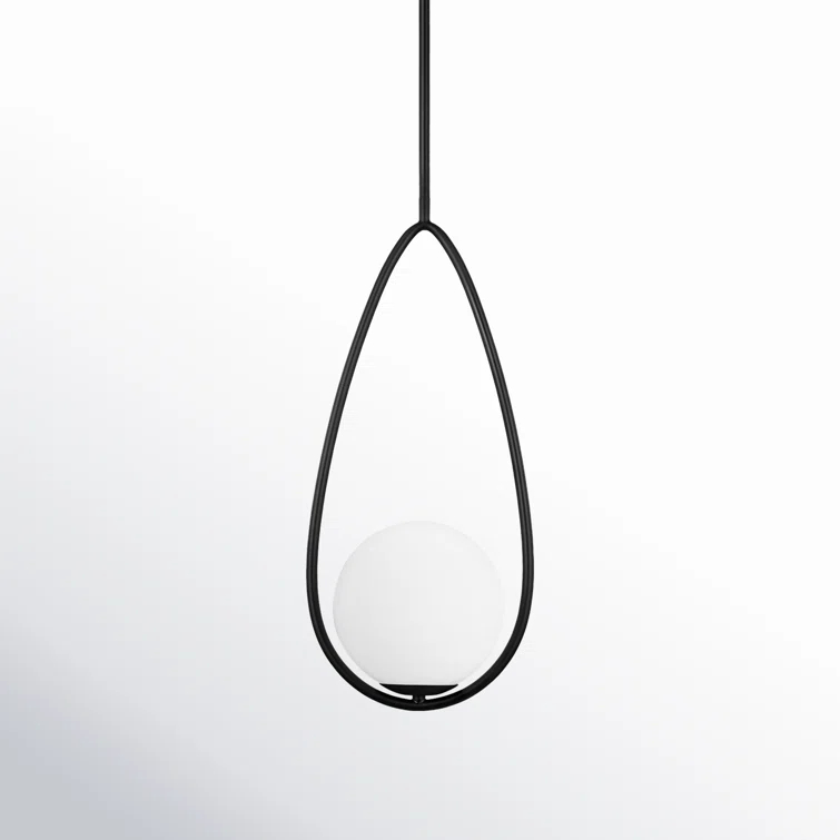 Galassia Pendant Light by AERIN - Black / 9.5"W