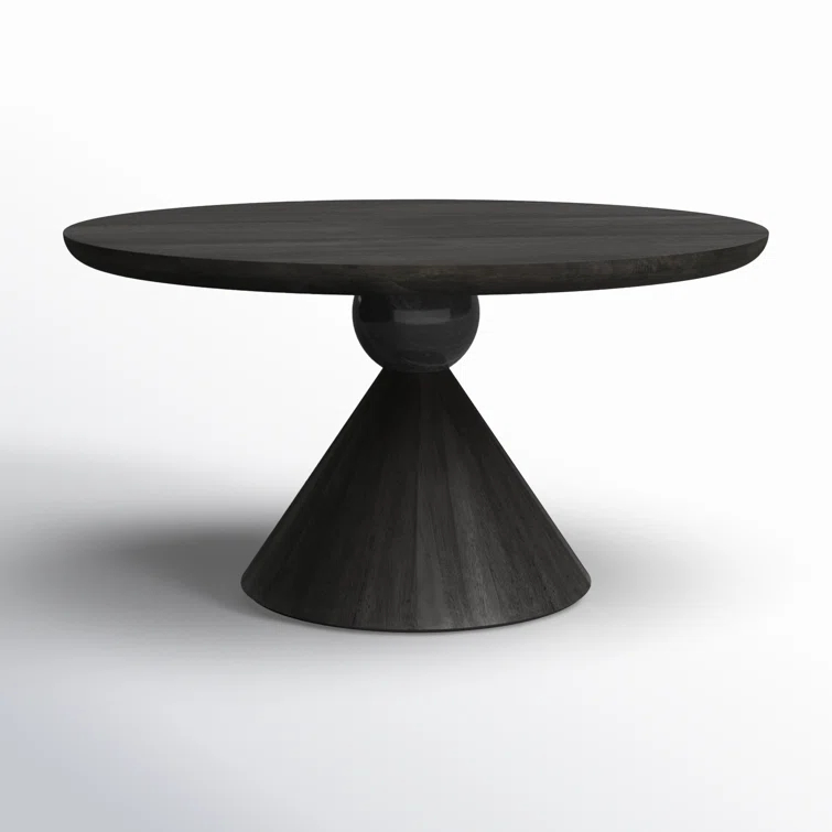 Bibianna Round Solid Wood Dining Table