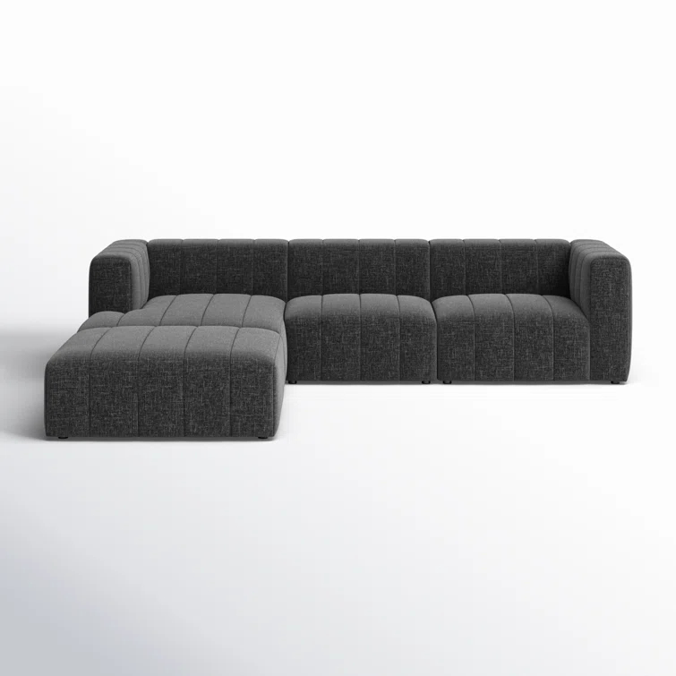 Bowry 4 - Piece Modular Upholstered Chaise L-Sectional