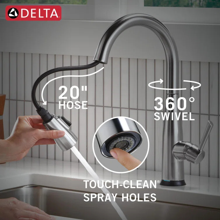 Essa Touch2O Kitchen Sink Faucet with Touchless Technology