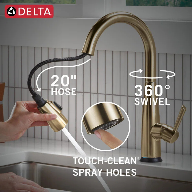 Essa Touch2O Kitchen Sink Faucet with Touchless Technology