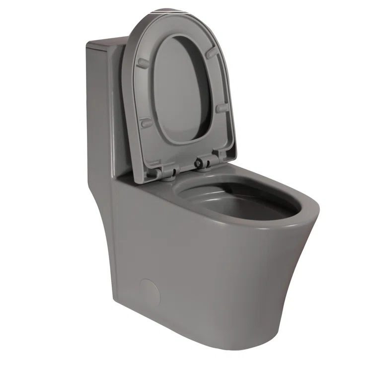 REDmintss Elongated One Piece Toilet AGLBX06498A