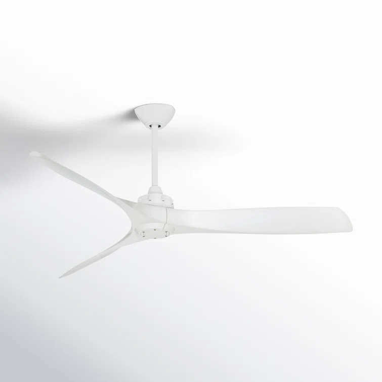 60" 3 - Blade Propeller Ceiling Fan with Remote Control
