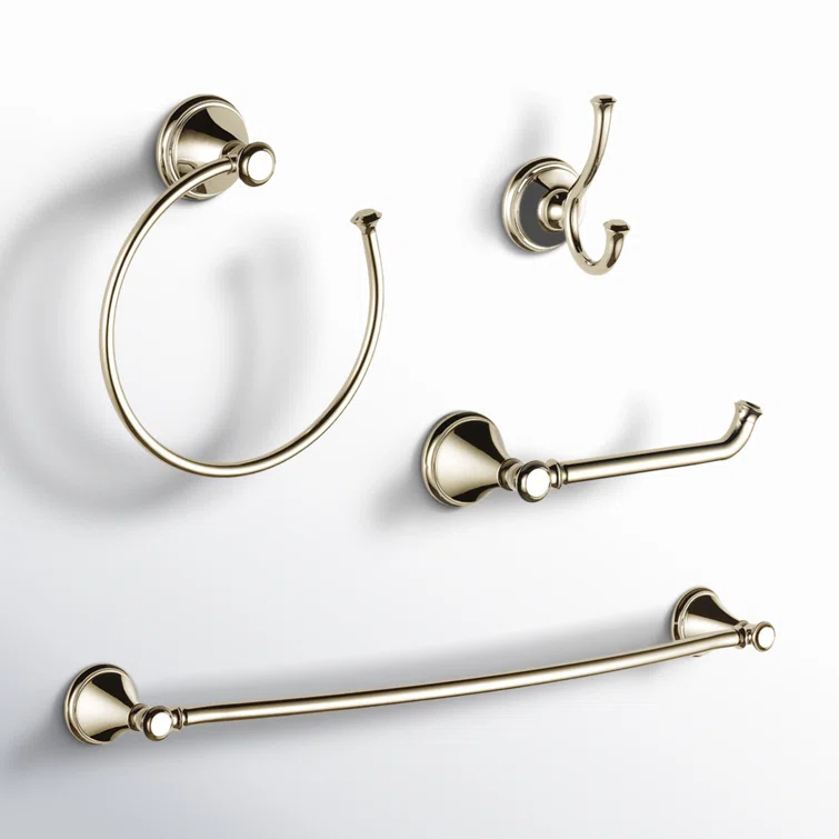 Cassidy Delta 4 Piece Bathroom Hardware Set