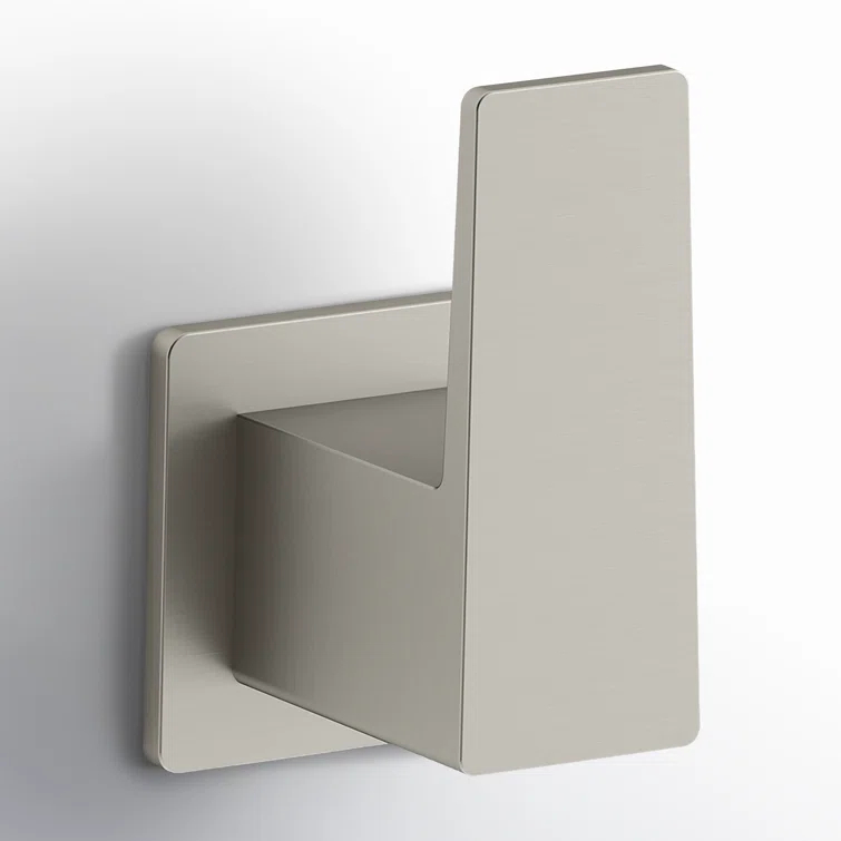 Honesty™ Wall Mounted Rectangular Bathroom Robe Hook, Towel Hook, Clothing Hook