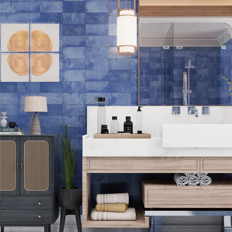 Myst 4 In. X 8 In. Ceramic Wall Tile