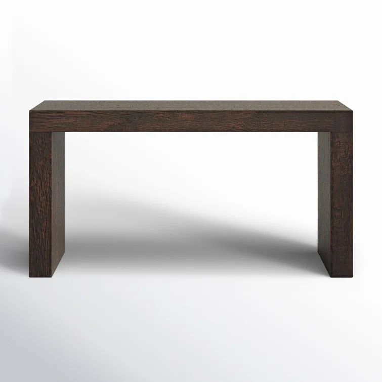 Adams Console Table Rustic Brown