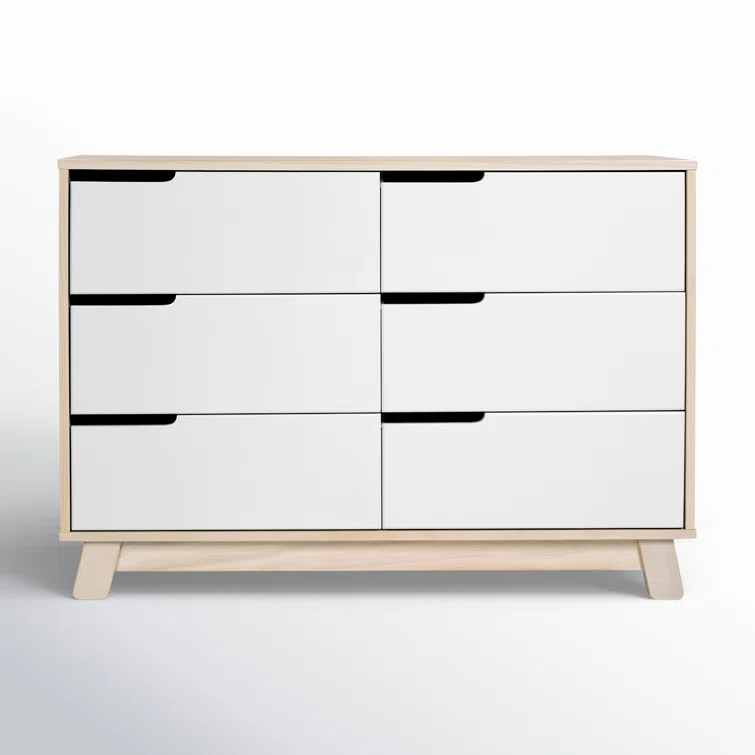 Hudson 6 Drawer 48" W Double Dresser