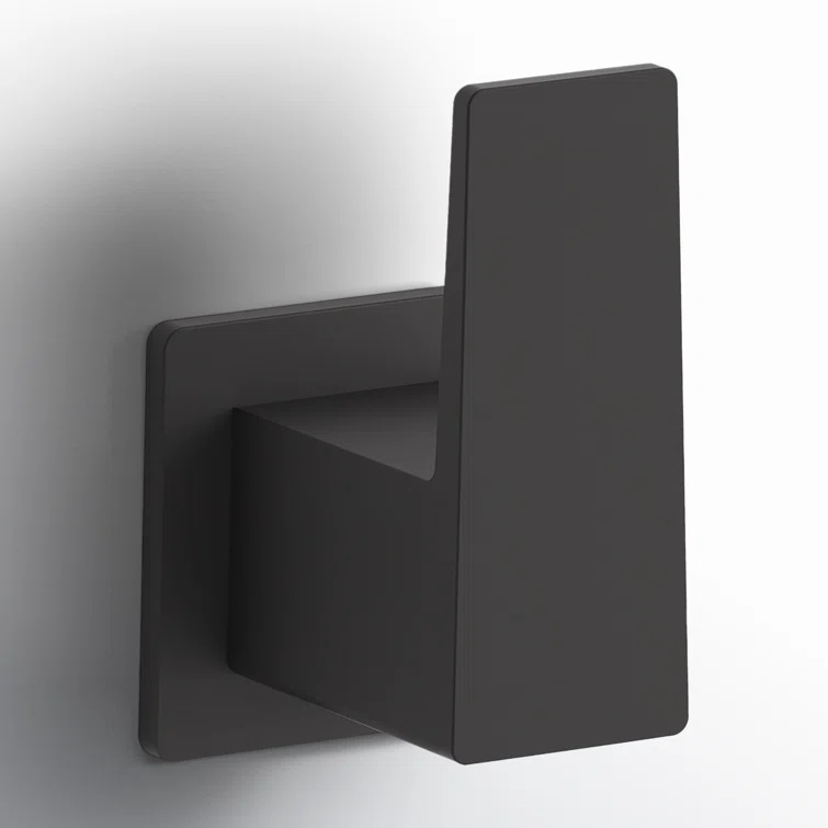 Honesty™ Wall Mounted Rectangular Bathroom Robe Hook, Towel Hook, Clothing Hook