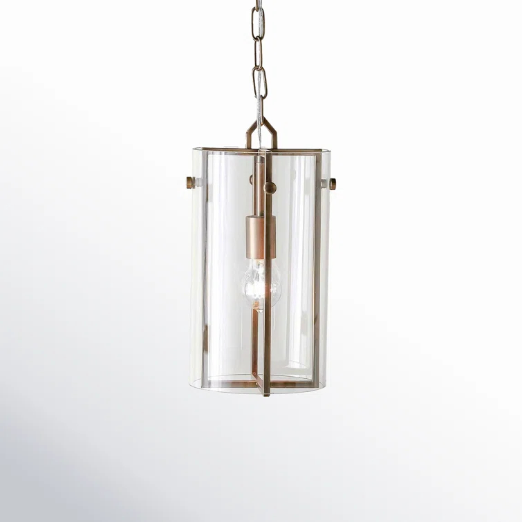 Single Light Glass Dimmable Pendant