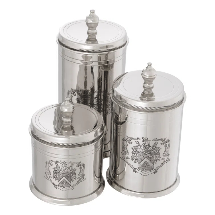 Gaston Metal Canister - Set of 3