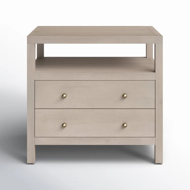 Nora 2-Drawer Nightstand