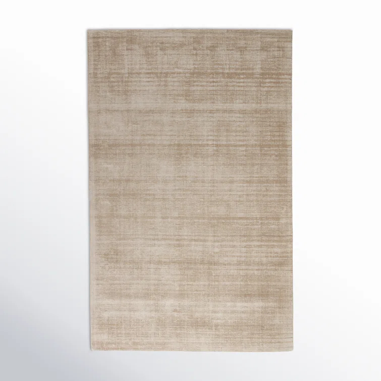 Owens Hand Loomed Rayon / Viscose Pelican Rug