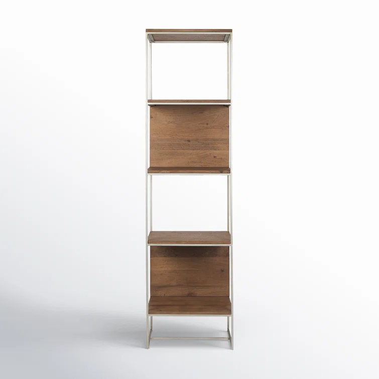 Sagan Narrow Etagere Bookcase