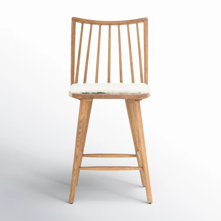 Lewis Solid Wood 24" Counter Stool