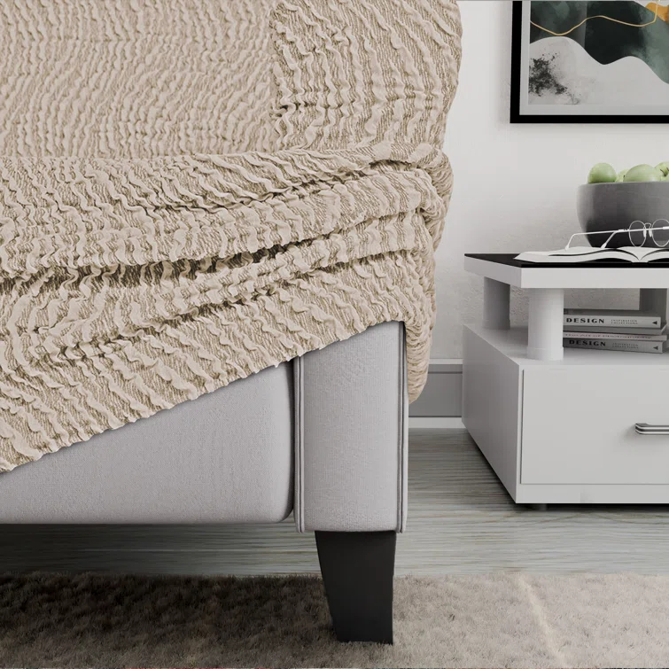 Stretchy Slipcover for Armchair- Premium Quality & Style - Jacquard Collection