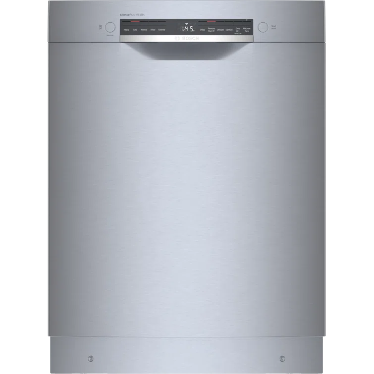 Bosch SGE53C55UC 300 Series 24" ADA Front Control Smart Built-In Dishwasher with Home Connect and 46 Dba