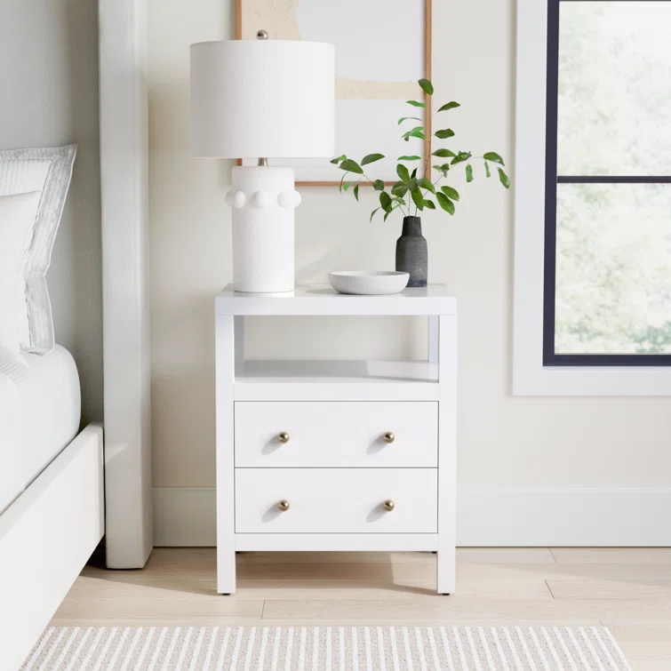 Celine 21" 2-Drawer Nightstand