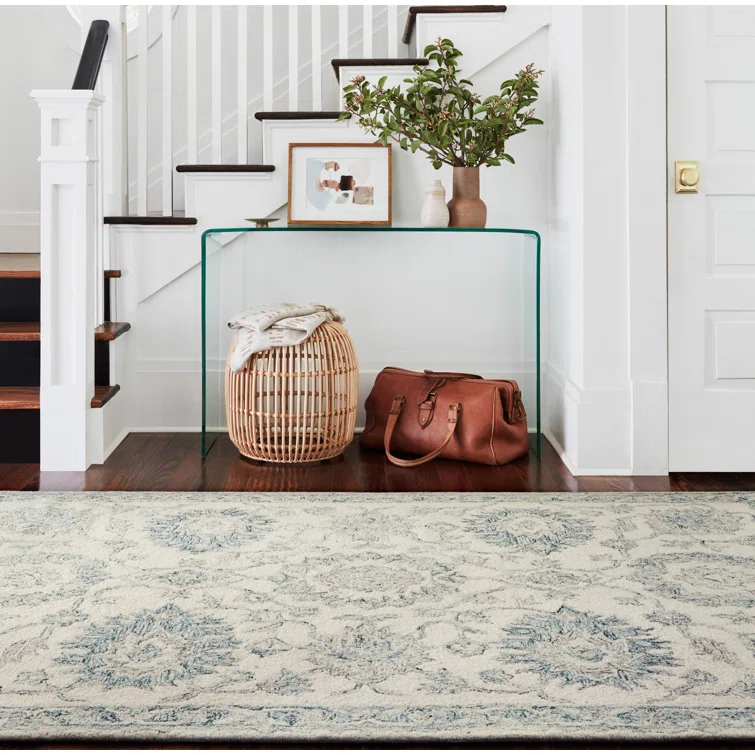 Aden Oriental Hand-Hooked Wool Area Rug
