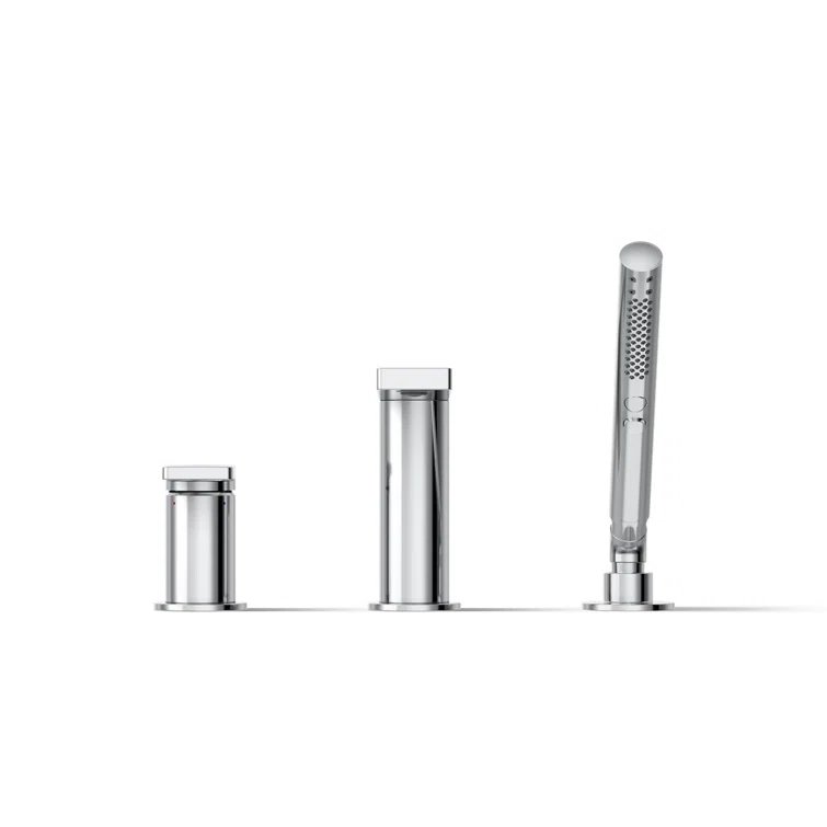 Composed® Single Handle Deck Mounted Roman Tub Faucet with Diverter