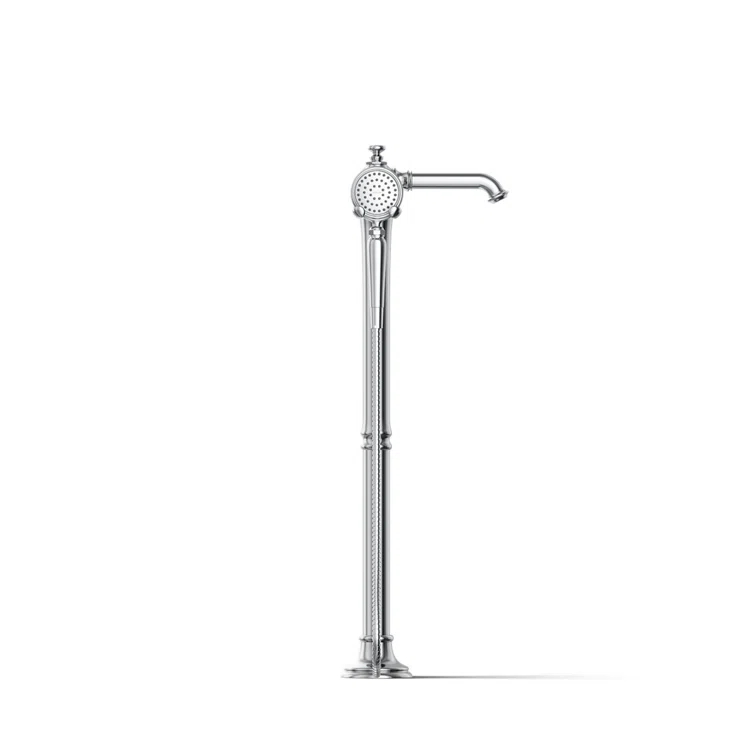 Artifacts® Single Handle Floor Mounted Clawfoot Tub Faucet